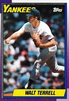 Walt Terrell #611 Baseball Cards 1990 Topps