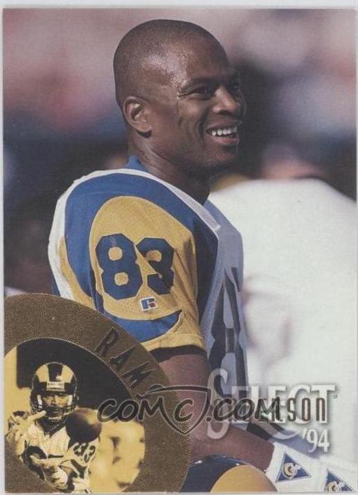 Willie Anderson #88 1994 Select Football