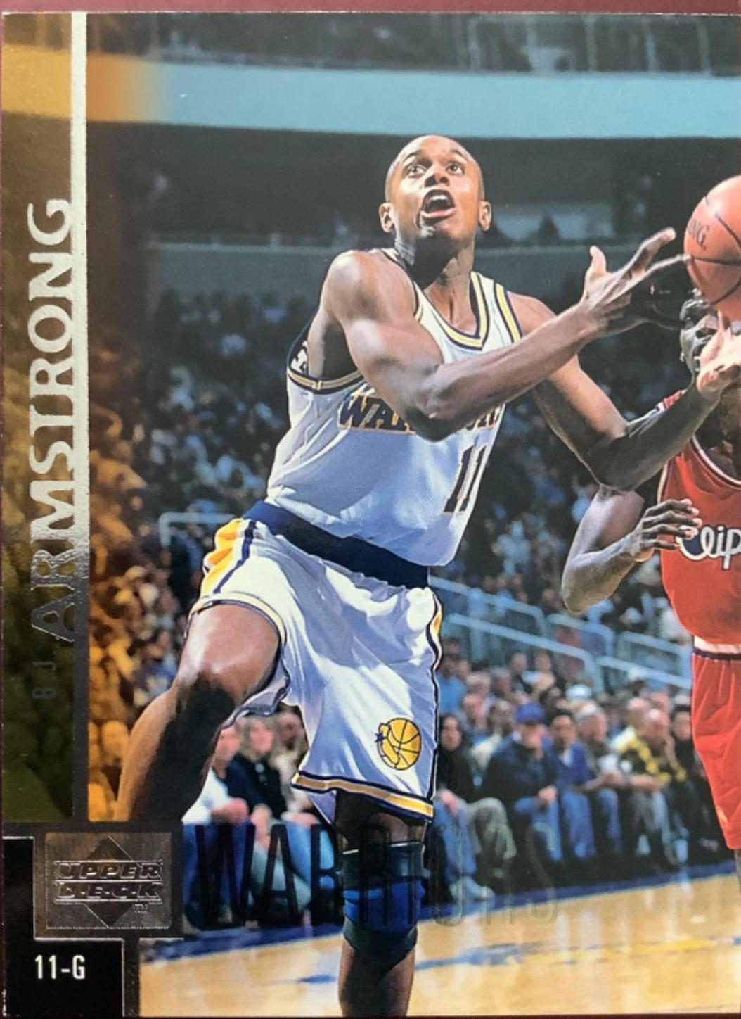 B.J Armstrong #38 Basketball Cards 1997 Upper Deck