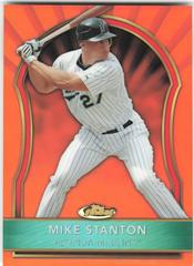 Mike Stanton [Orange Refractor] #44 Baseball Cards 2011 Finest Prices