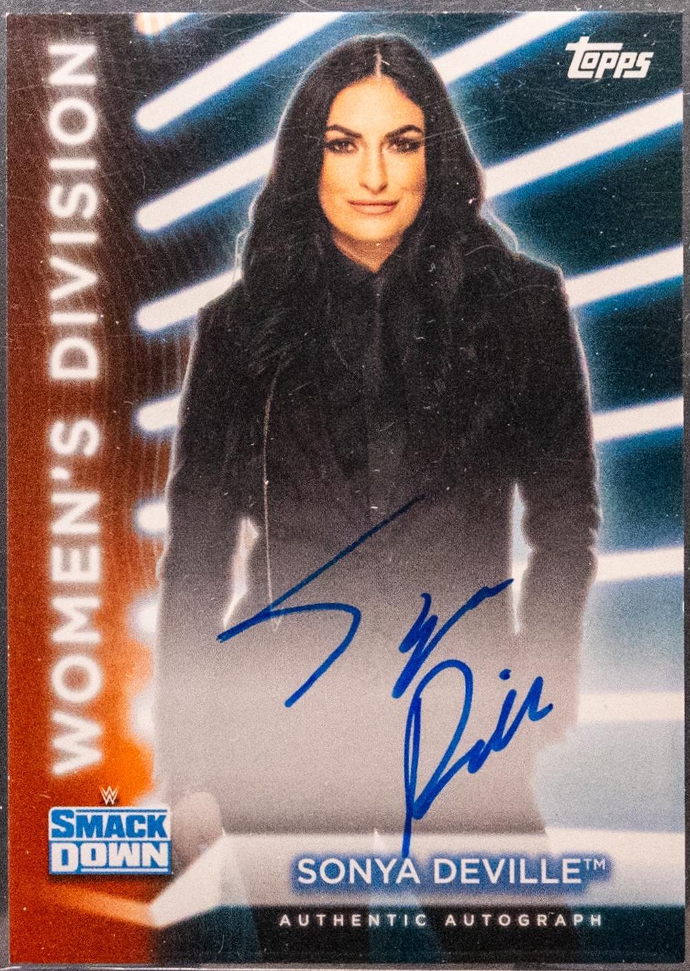 Sonya Deville #A-SD Wrestling Cards 2021 Topps WWE Transcendent Collection Autographs