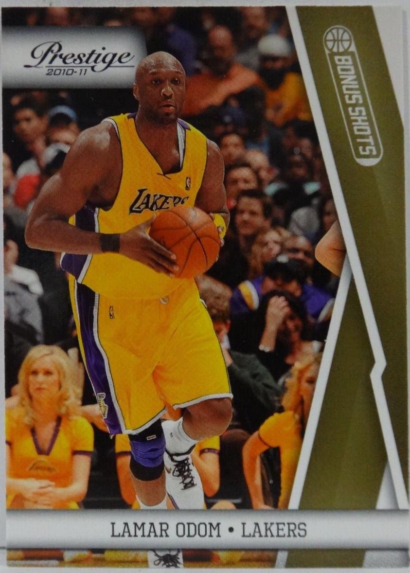 Lamar Odom #50 Basketball Cards 2010 Panini Prestige