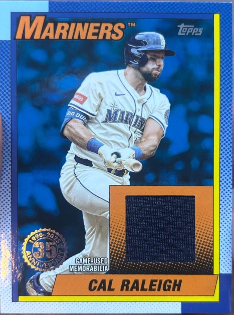 Cal Raleigh [Blue] #90RU-CR