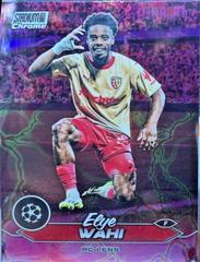 Elye Wahi [Pink Red Electric Charge Refractor] #37 Soccer Cards 2023 Topps Stadium Club Chrome UEFA Prices