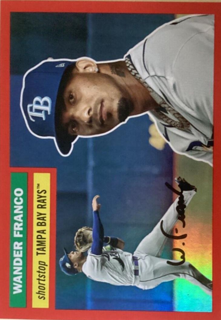 Wander Franco [SP Variation White Back Red Hot] #21