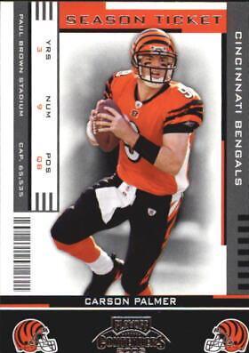Carson Palmer #20 Football Cards 2005 Playoff Contenders