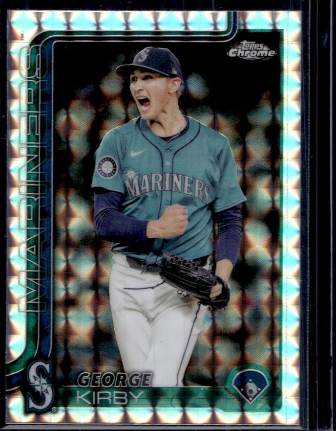 George Kirby [Geometric] #223 Prices | 2025 Topps Chrome | Baseball Cards