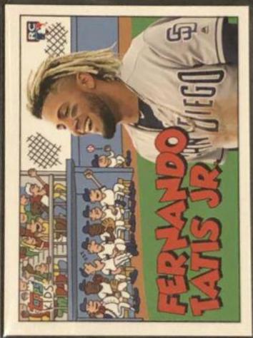 Fernando Tatis Jr. #292 Baseball Cards 2019 Topps Throwback Thursday