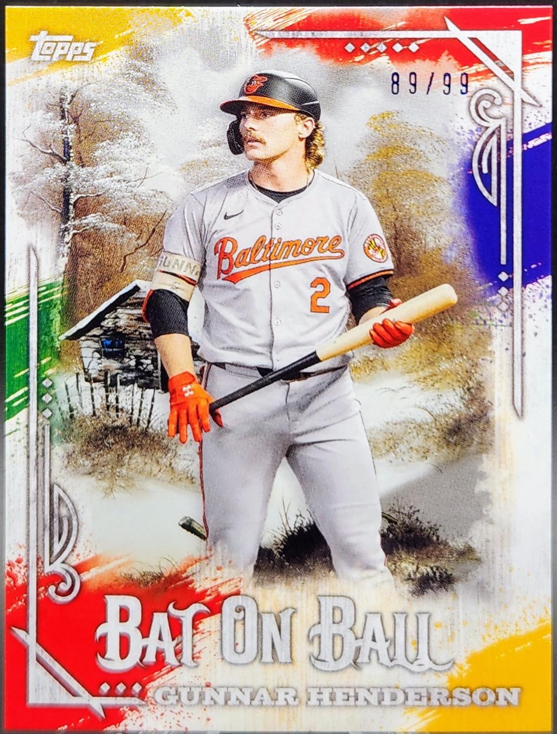 Gunnar Henderson [Paint Splatter] #BOB-9