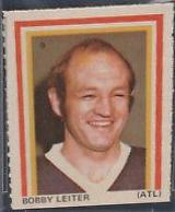 Bob Leiter #9 Hockey Cards 1972 Sargent Promotions Stamps