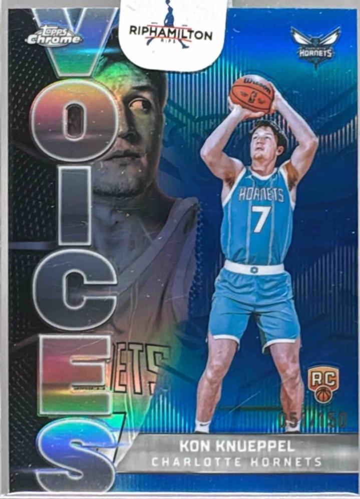 Kon Knueppel [Refractor Blue] #VS-9 Prices | 2025 Topps Chrome