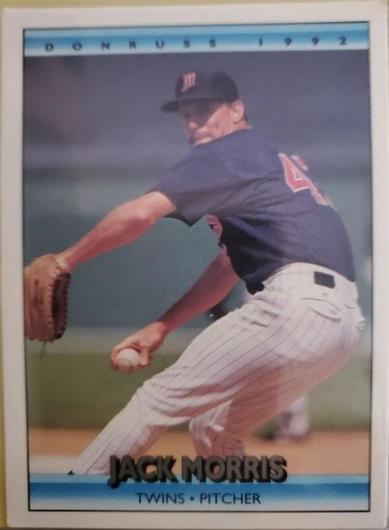 Jack Morris #216 Cover Art