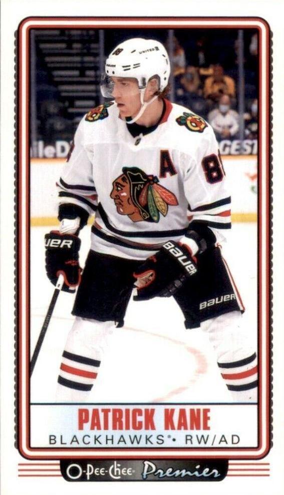 Patrick Kane #P-33 Hockey Cards 2021 O Pee Chee Premier Tallboys