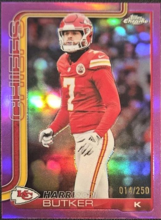 Harrison Butker [Pink Refractor] #151