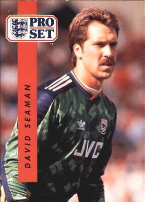 David Seaman #1 Soccer Cards 1990 Pro Set