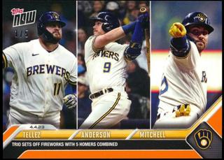 Rowdy Tellez, Brian Anderson, Garrett Mitchell