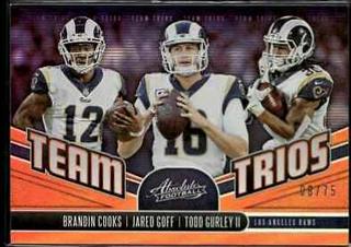 Brandin Cooks, Jared Goff, Todd Gurley II