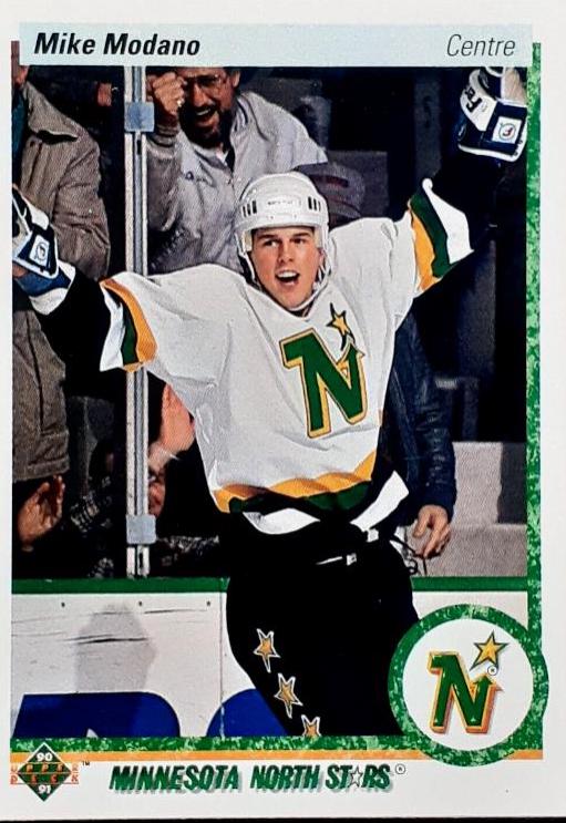 Mike Modano #46 Hockey Cards 1990 Upper Deck French