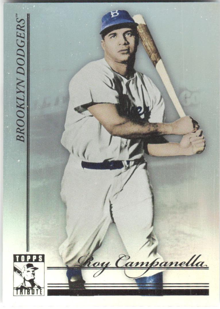 Roy Campanella #6 Baseball Cards 2010 Topps Tribute
