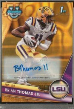 Brian Thomas Jr. [Autograph Gold Lava] #8