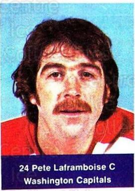Pete Laframboise Hockey Cards 1974 NHL Action Stamps