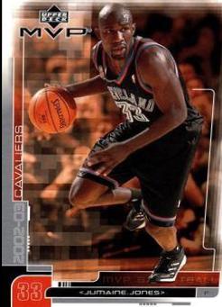 Jumaine Jones #31 Basketball Cards 2002 Upper Deck MVP