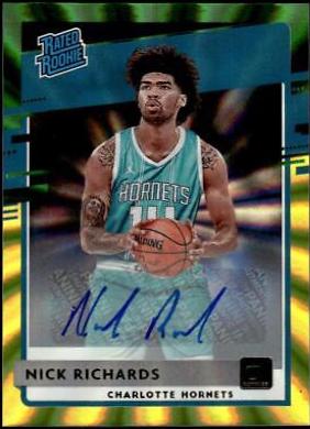 Nick Richards #222 2020-21 Donruss Basketball