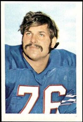 Mike McBath #36 Football Cards 1972 NFLPA Wonderful World Stamps