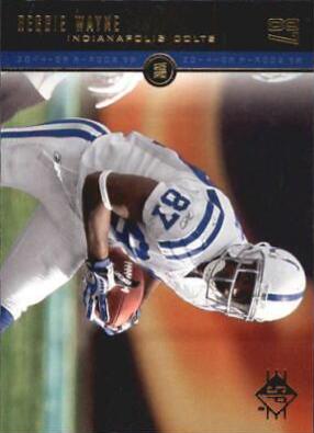 Reggie Wayne #29 Football Cards 2008 SP Rookie Edition