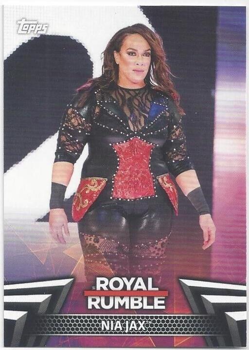 Nia Jax #RR-16 Wrestling Cards 2018 Topps WWE Women's Division Royal Rumble