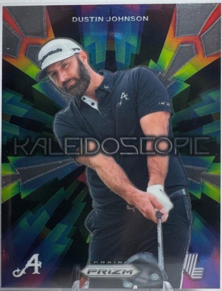 Dustin Johnson #1 Golf Cards 2024 Panini Prizm LIV Kaleidoscopic