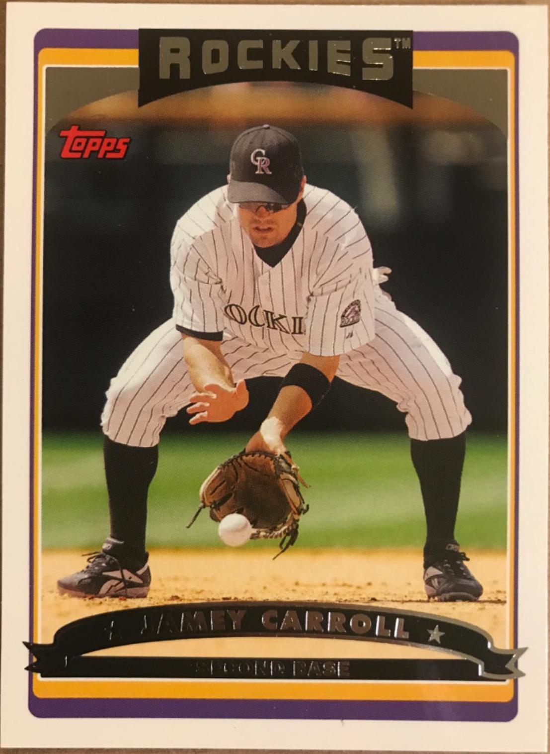 Jamey Carroll #UH124 Baseball Cards 2006 Topps Updates & Highlights