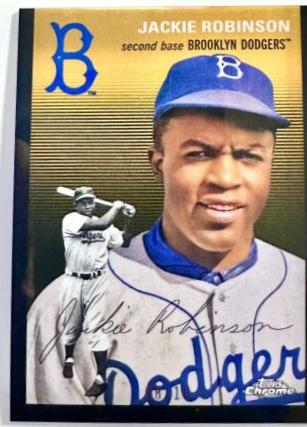 Jackie Robinson [Black Refractor] #426