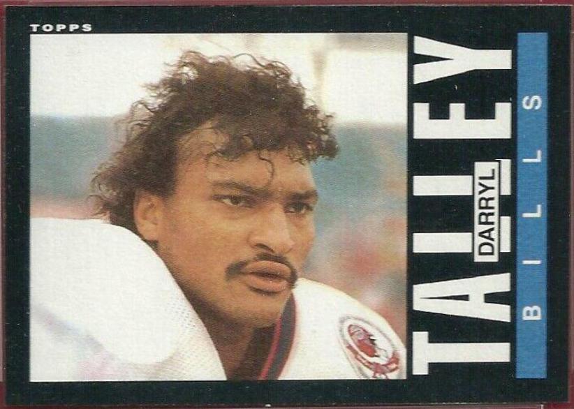 Darryl Talley #207 Football Cards 1985 Topps