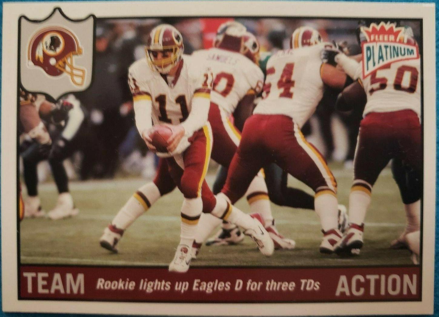 Washington Redskins #210 2003 Fleer Platinum Football