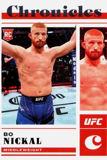 Bo Nickal #97 Ufc Cards 2023 Panini Chronicles UFC