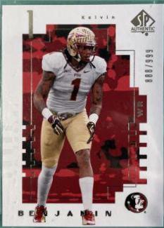 Kelvin Benjamin #FW-16 Football Cards 2014 SP Authentic Future Watch