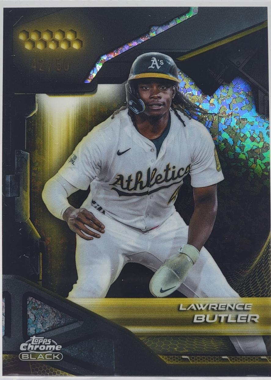 Lawrence Butler [Gold Mini-Diamond Refractor] #195