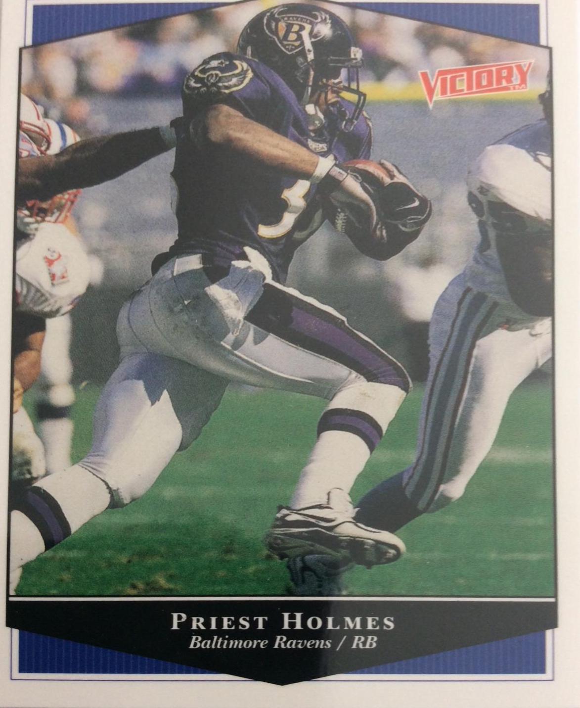 Priest Holmes #22 Football Cards 1999 Upper Deck Victory