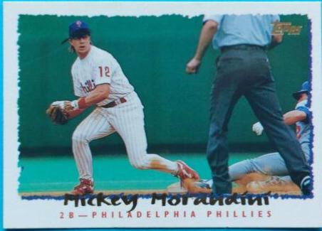 Mickey Morandini #2 Baseball Cards 1995 Topps