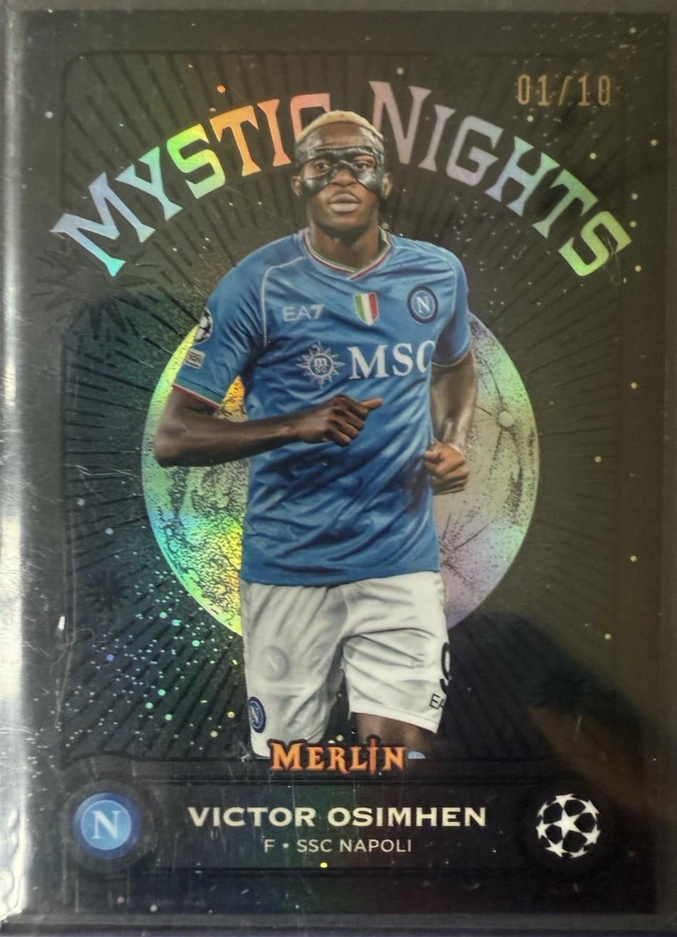 Victor Osimhen [Black Refractor] #MN-17
