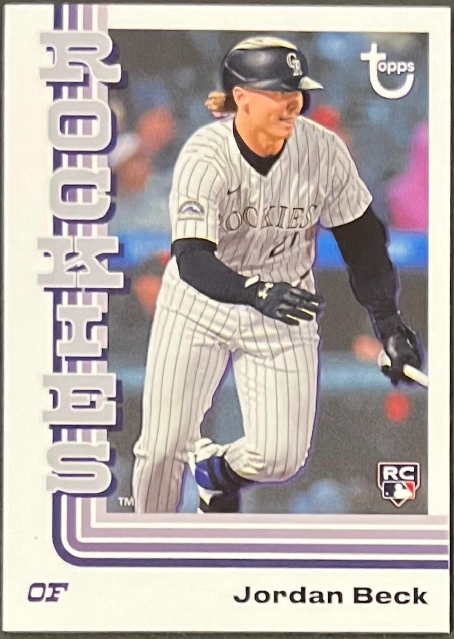 Jordan Beck #5 Baseball Cards 2024 Topps Brooklyn Collection