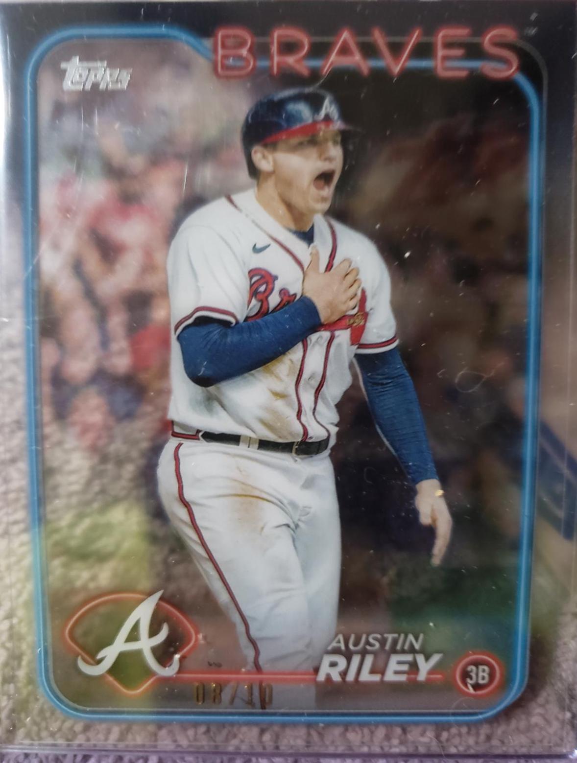 Austin Riley [Clear] #595 Prices | 2024 Topps | Baseball Cards