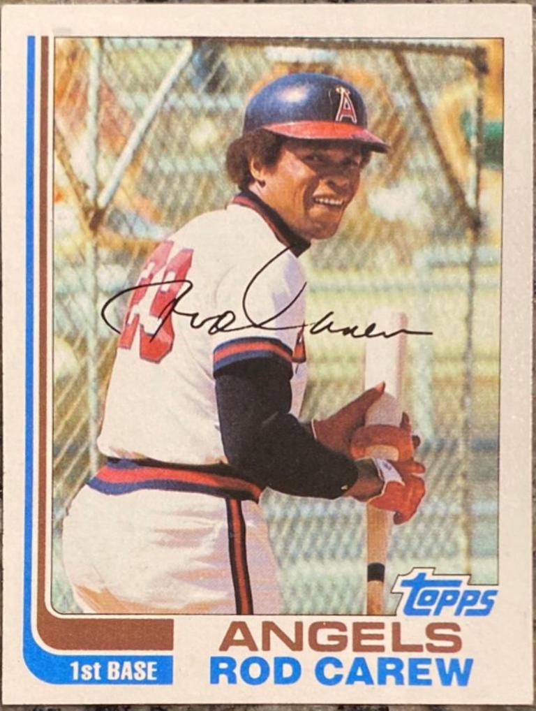 Rod Carew #500 Baseball Cards 1982 Topps