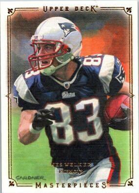 Wes Welker #89 2008 Upper Deck Masterpieces Football