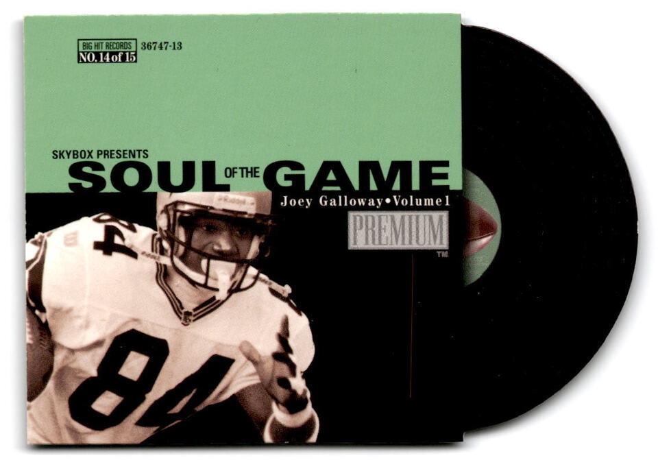Joey Galloway #14 SG Football Cards 1998 Skybox Premium Soul of the Game