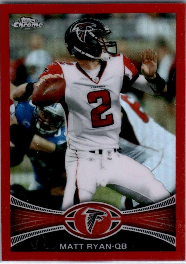 Matt Ryan [Red Refractor] #91
