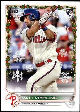 Matt Vierling #HW137 Baseball Cards 2022 Topps Holiday