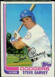 Steve Garvey #179 Baseball Cards 1982 Topps
