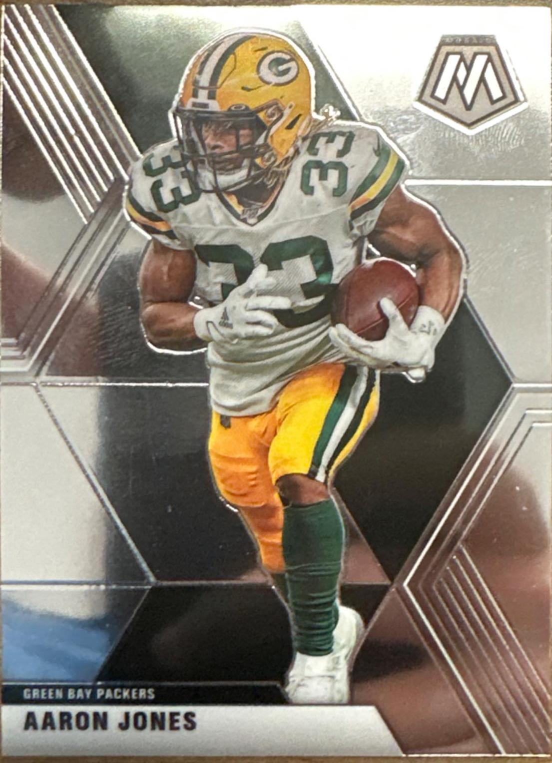 Aaron Jones #82 2020 Panini Mosaic Football